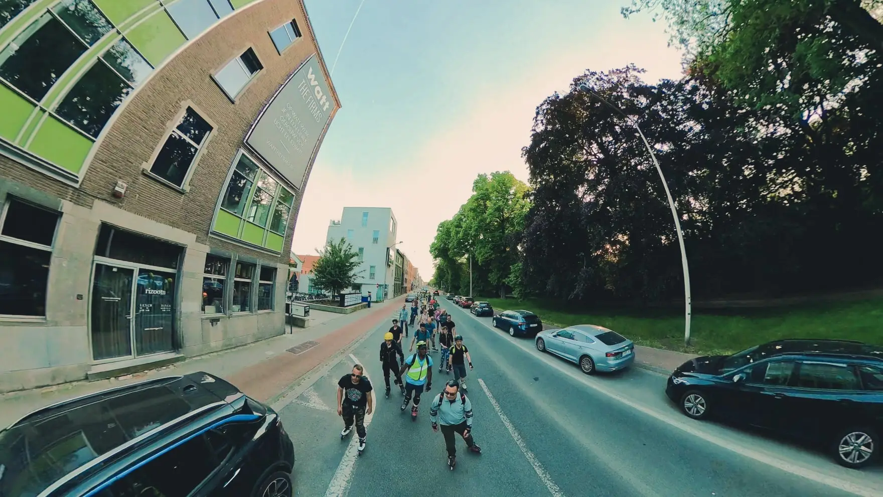 De Gentse Rollerparade 2025: Grote tocht 21.15 terug 23.30