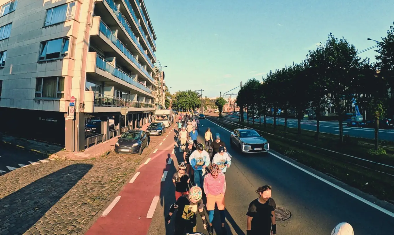 De Gentse Rollerparade 2025: Kleine tocht 20.00 terug 21.00 en deelname is GRaTIS