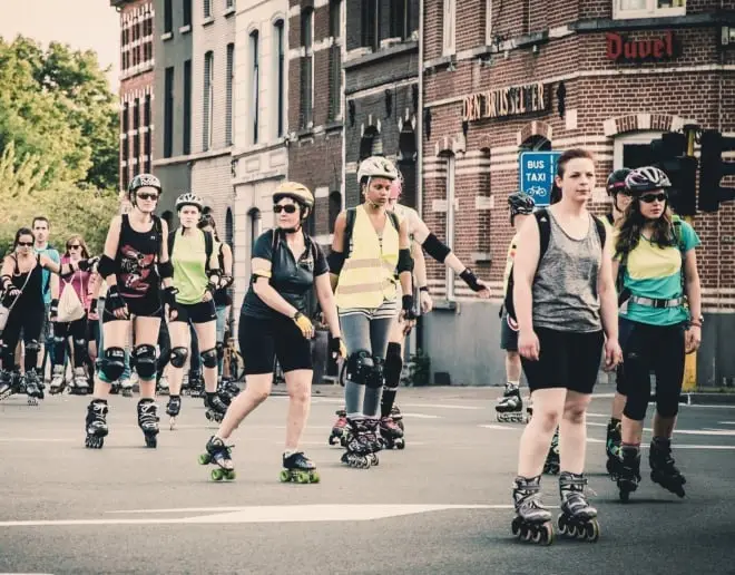 De Gentse Rollerparade 2025: Kleine tocht 20.00 terug 21.00 en deelname is GRaTIS